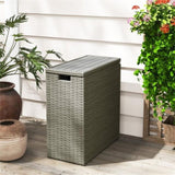Wicker Outdoor Storage Box 03139364