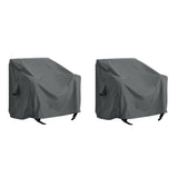 SHIELD PATIO OUTDOOR CLUB CHAIR COVER, DARK GRAY N775P230624G