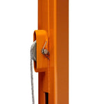 ZUN 16FT Drywall Lifter Panel Hoist Jack Rolling Caster Construction Lockable 150lbs 79940830