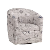 Boardwalk Swivel Accent Chair B050P157988