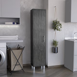 Laska Storage Cabinet, Broom Hangers, 1 Door B200P173188