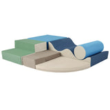 Soft Climb and Crawl Foam Playset 6 in 1, Soft Play Equipment Climb and Crawl Playground for N710P223031D
