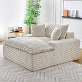 51 - inch Comfort - bearing Sofa Two Pillows and One Backrest, Suitable for Multiple Scenarios in W3371P326404