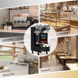 Cup Sealing Machine Full Automatic, Electric Cup Sealer 500-600 Cups/H, Bubble Tea Machine with LCD 65970414