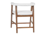 24.5'' Seat Height Bar Stools with Back, Comfortable Counter Stools for Kitchen Island/Dining Room, N780P354190D
