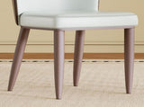 Modern Dining Chair with Carbon Steel Legs Comfortable Seating for Home & Office W2699P338888