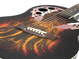 41 inch Full-Size Cutaway Acoustic-Electric Guitar Grape Voice Hole Spruce Top 34665145