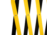 Metal Expandable Barricade, 11 Feet Retractable Fence Outdoor, Mobile Safety Barrier Gate, Easily 36255972
