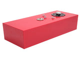 15 Gallon 60L Universal Top Feed Aluminum Fuel Tank Oil Level Sensor Red 38484204