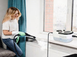 Multi-Surface Steam Cleaning Machine 6 Steam Output Settings Complete Accessory Kit Nylon Steel 72469612