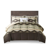 King Down Alternative Comforter Set with Throw Pillow B035P148498