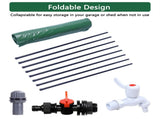 132 Gallon Folding Rain Barrel Water Collector Green 39289115