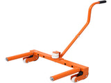 Heavy-Duty Adjustable Tire Wheel Dolly for Workshop, Garage, Orange 77627506