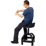 Pneumatic 360 Degree Swivel Stool, Mechanics Rolling Creeper Seat, Heavy Duty Mechanics Stool,black 36433541