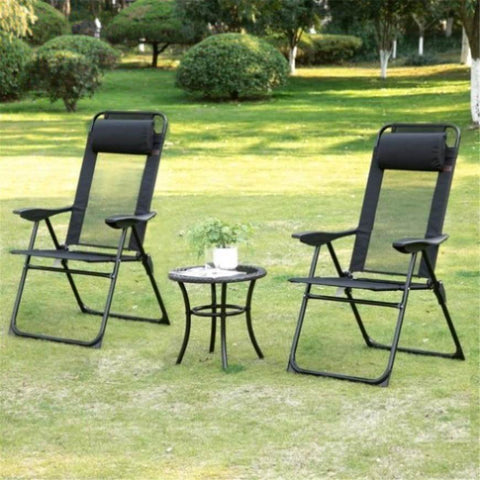 ZUN Folding Lounge Chairs / beach chair （Prohibited by WalMart） 67182305