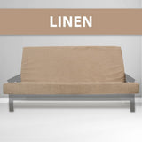 Memory Foam Infused Futon Mattress Full XL Washable Removable Cover, Heavy-Duty Zipper, Thick B181P351989