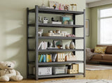 Garage Storage Rack, 6-Story Metal Shelves, Adjustable Partition Storage Unit, Supermarket, Home, 49319453