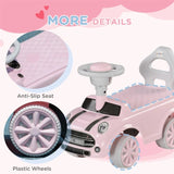 Pink toddler ride-on toy with Horn 48697174