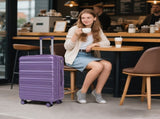 HIFINE TOURIST 20"/24"/28" 3 pcs/set in ABS Spinner Wheel Luggage, Carry on Suitcase, Matching W2787P342133