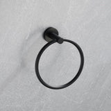 5 Piece Bathroom Towel Rack Set Wall Mount W2287P174693