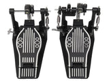 Wool Felt Hammer Double Drum Pedal Professional Double Bass Drum Pedal Black 75386905