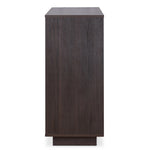 ZUN Espresso 2-Door Wine Cabinet B062P209331