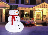 60*60*120cm 30.00V 3.60W Snowman Snow Fleece Garden Snowman Decoration White 04827408