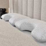 Bella Frost Curve Pillow with Phase Change Cooling Cover B337P360167