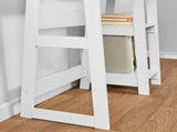 Quick Assembly Desk, White Finish 93950769