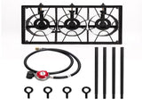 Outdoor Camp Stove High Pressure Propane Gas Cooker Portable Cast Iron Patio Cooking 15455210