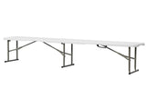 6FT Outdoor Courtyard Foldable Bench 29812192