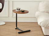 Brown C-shaped Side Table, Small Sofa Table for Living room 41754295