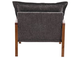 Cloud Shaped Indoor Leisure with Solid Wood Armrest & Solid Wood Frame, Chenille Fabric Accent 75796511