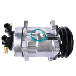 ZUN New Air Conditioning Compressor TM16 Shuttle Bus 12V with 2 Grooves Z0006398A 47510648