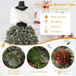 ZUN 5 FT Pre-lit Mannequin Artificial Christmas Tree 59088309