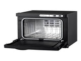 Hot Towel Warmer for Facials Massage, Esthetician Towel Heating Cabinet Black, Aluminum Chamber, 76911330