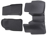 Carpet Floor Mats Liner fit for Volkswagen Tiguan 2018-2023 TPE Rubber Black Set 11553041