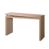 Narrow table, Slim entryway table, Small space sofa table, 52 inch Hallway table, Wood W2729P270749