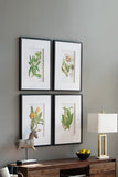 Set of 4 Botanical Flower Wall Art, Home Decor for Living Room, Dining Room, Bedroom, Hallway, 20" x W2078130294