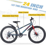 Mountain Bike for Girls and Boys Mountain 24 inch shimano 7-Speed bike W1019P203880