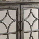 Weathered Grey 2-door Console Table B062P186487