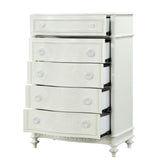 Ivory 5-Drawer Chest B062P209029