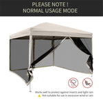 ZUN 3X3M Pop Up Canopy Party Tent -AS （Prohibited by WalMart） 48010738