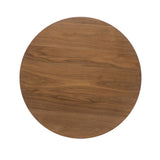 Mid-Century Modern Round Wooden Bar Table 42" High Bar Table with Tapered Legs for Kitchen, Dining N780P244910W