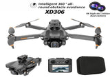 Foldable Quadcopter Drone Brushless Motors, Large Display Remote Control, 360&deg Obstacle 29349595