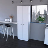 Virginia Double Door Storage Cabinet, Five Shelves B128P148833