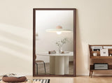 Full Length Mirror 70"x 31", Wall-Mounted Mirror, Faux Wooden Frame,vintage full length W2071P247816