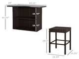 Tavern table and chair set 02727371