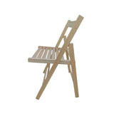 FOLDING CHAIR-2/S, FOLDABLE STYLE -NATURAL W49553507