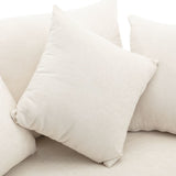 Orisfur. 360&deg Swivel Accent Barrel with Storage Ottoman & 4 Pillows, Modern Chenille Leisure WF323718AAA